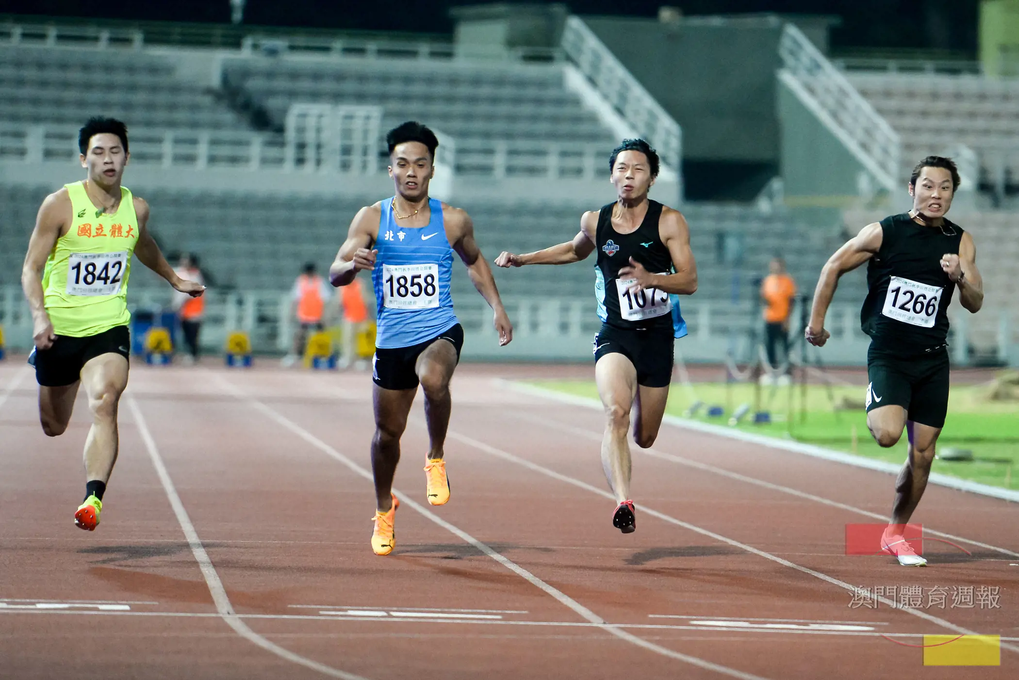 B2 陳建華（右2）跑出理想表現百米奪季.jpg